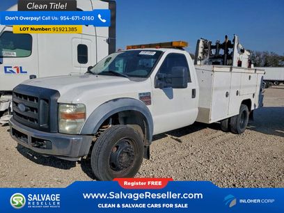 Used 2008 Ford F550 4x4 Regular Cab Super Duty