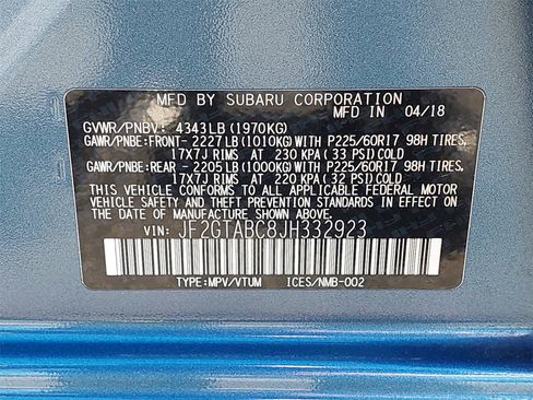 Used 2018 Subaru Crosstrek 2.0i Premium image 14