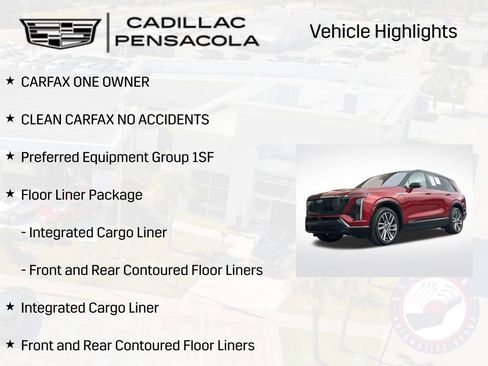 Certified 2026 Cadillac Vistiq Sport w/ LPO, Floor Liner Package image 6