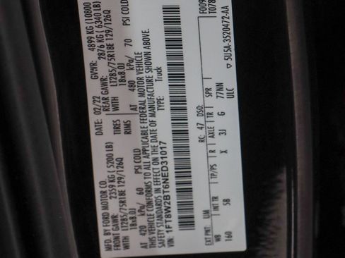 Used 2022 Ford F250 Lariat w/ Tremor Off-Road Package image 35