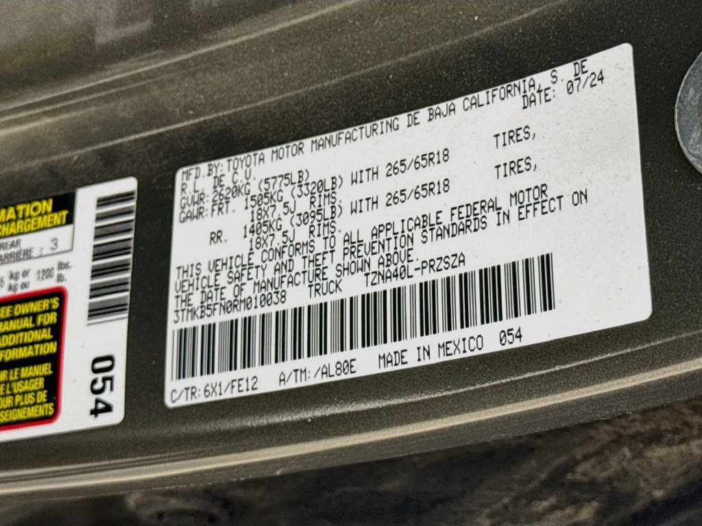 Used 2024 Toyota Tacoma TRD Sport RWD image 33