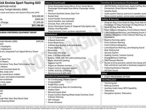 Used 2025 Buick Envista Sport Touring FWD image 5