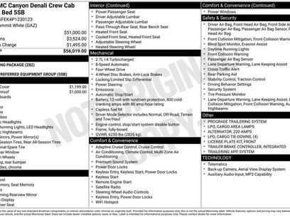 Used 2023 GMC Canyon Denali