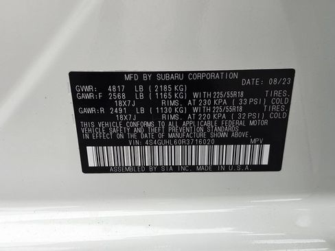 Certified 2024 Subaru Crosstrek 2.5i Limited AWD/4WD image 30