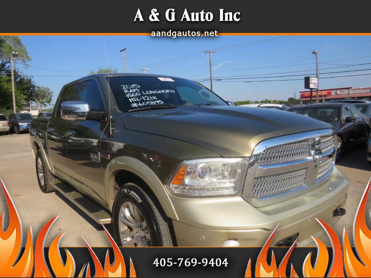 Used 2015 RAM 1500 Laramie Longhorn w/ Convenience Group AWD/4WD image 1
