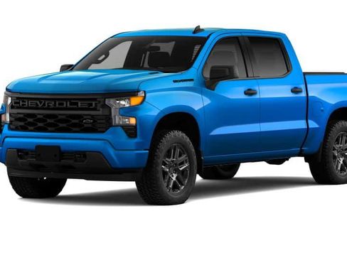 New 2026 Chevrolet Silverado 1500 Custom w/ LPO, Dark Essentials Package RWD image 2