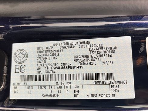 Used 2025 Ford F150 Tremor AWD/4WD image 9