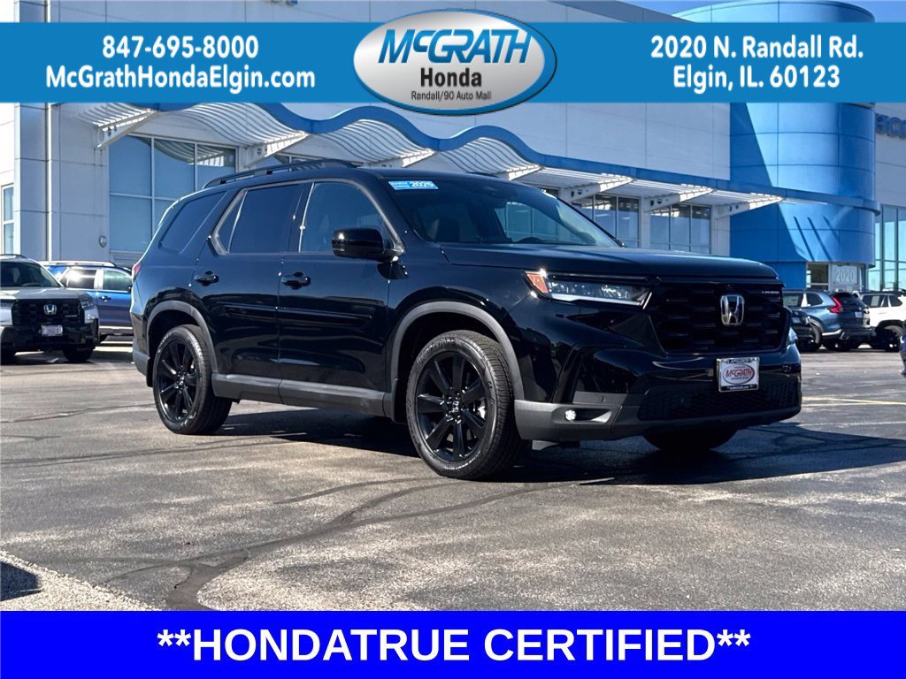 Certified 2025 Honda Pilot Black Edition image 1