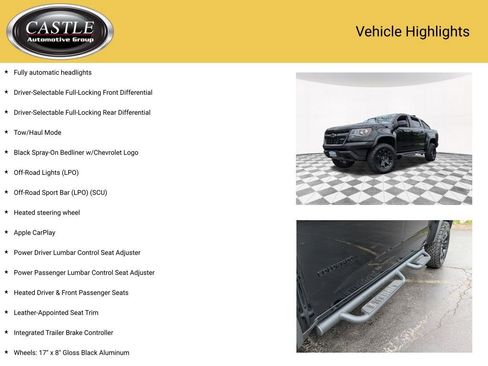 Used 2020 Chevrolet Colorado ZR2 w/ ZR2 Midnight Special Edition AWD/4WD image 7