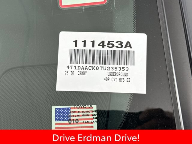 Used 2026 Toyota Camry SE FWD image 31