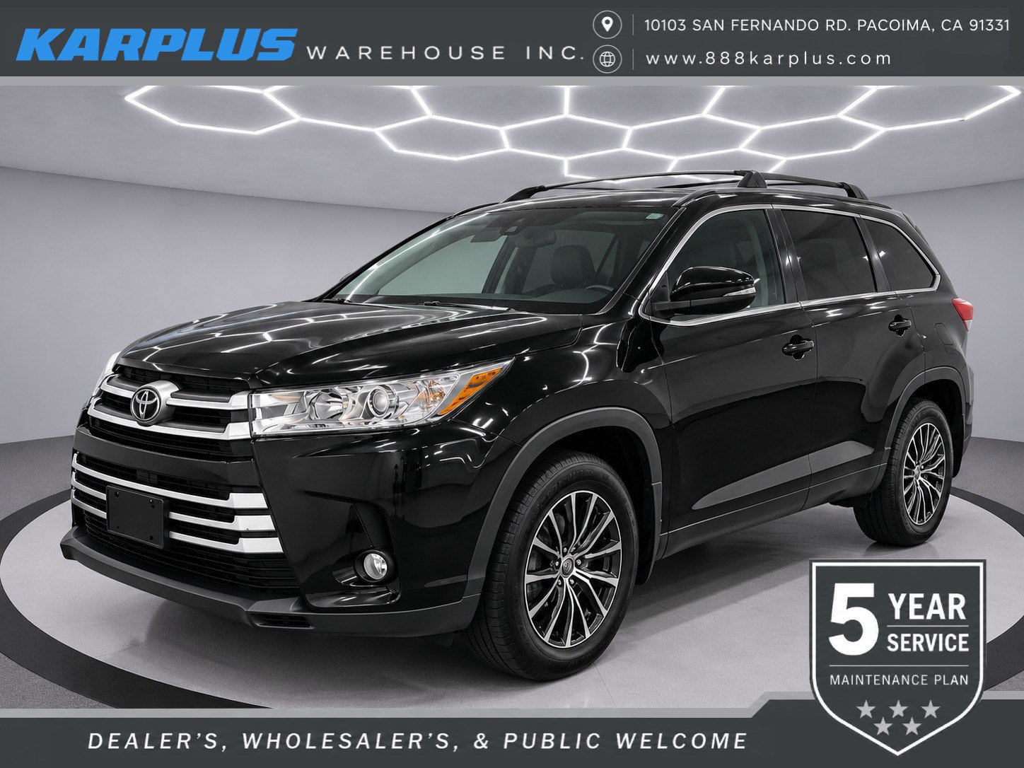 Used 2018 Toyota Highlander Plus AWD/4WD image 1