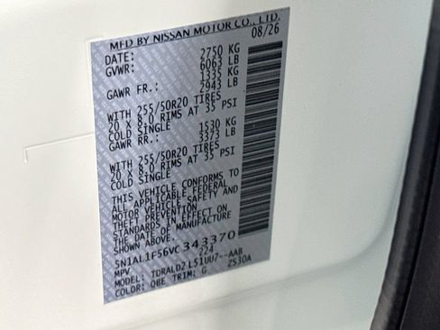 New 2027 INFINITI QX60 Luxe w/ Cargo Package FWD image 35