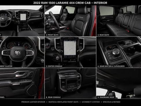 Used 2023 RAM 1500 Laramie AWD/4WD image 17