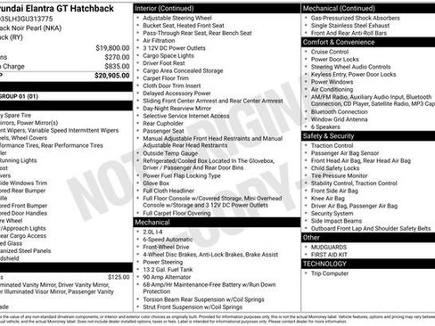 Used 2016 Hyundai Elantra GT FWD image 39