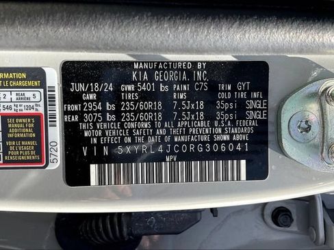 Used 2024 Kia Sorento S w/ Panoramic Sunroof Package FWD image 21