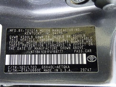 Used 2015 Toyota Avalon XLE Touring image 21