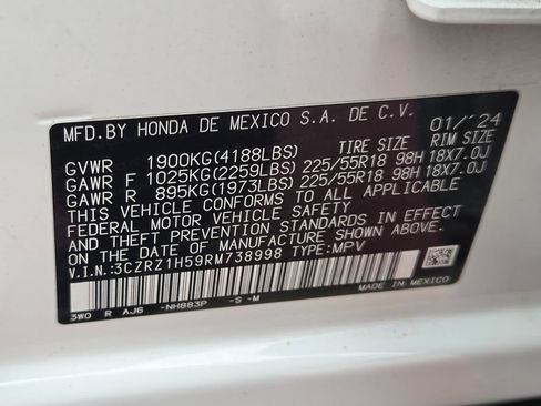 Used 2024 Honda HR-V Sport image 30