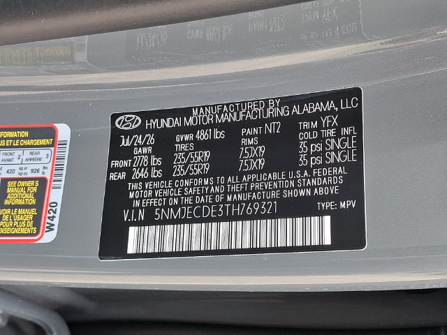 New 2026 Hyundai Tucson Limited AWD/4WD image 24