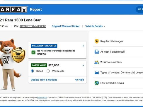 Used 2021 RAM 1500 Lone Star AWD/4WD image 9