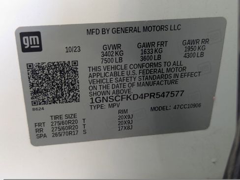 Used 2023 Chevrolet Suburban Premier image 54