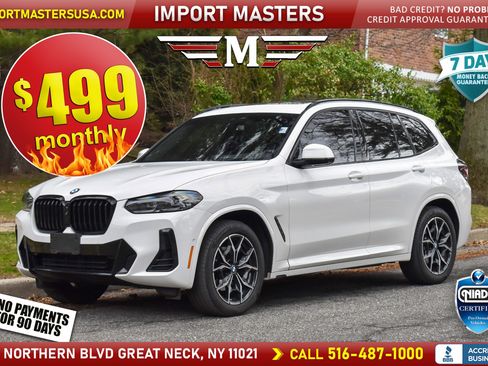 Used 2023 BMW X3 xDrive30i w/ M Sport Package AWD/4WD image 1