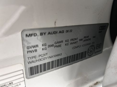 Used 2022 Audi S3 Premium Plus AWD/4WD image 24