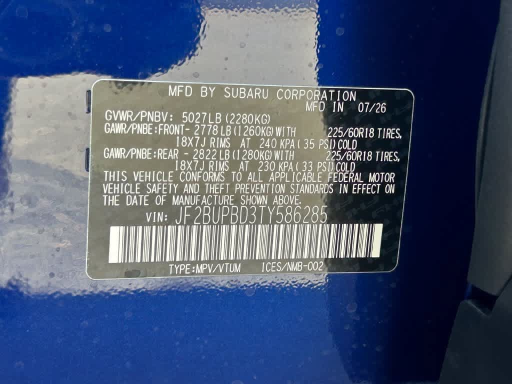 New 2026 Subaru Outback Premium AWD/4WD image 22