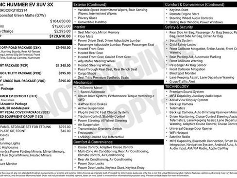 Used 2024 GMC Hummer EV 3X w/ Extreme Off-Road Package AWD/4WD image 2