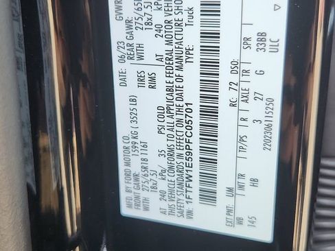 Certified 2023 Ford F150 Lariat AWD/4WD image 21