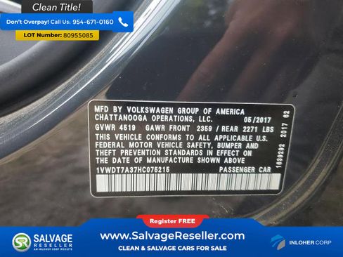 Used 2017 Volkswagen Passat 1.8T R-Line image 13