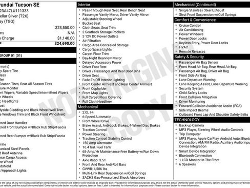 Used 2020 Hyundai Tucson SE FWD image 30