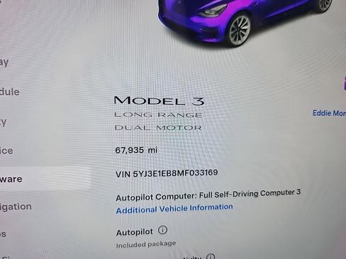 Used 2021 Tesla Model 3 Long Range image 5