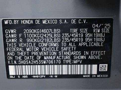 Certified 2025 Acura ADX A-Spec image 24