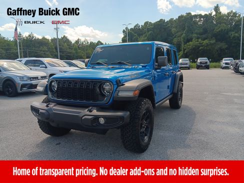 Used 2024 Jeep Wrangler Unlimited Sport AWD/4WD image 1