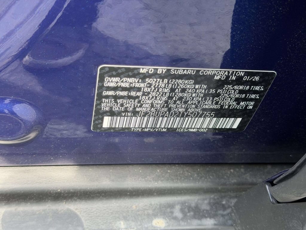 Certified 2026 Subaru Outback Premium AWD/4WD image 27