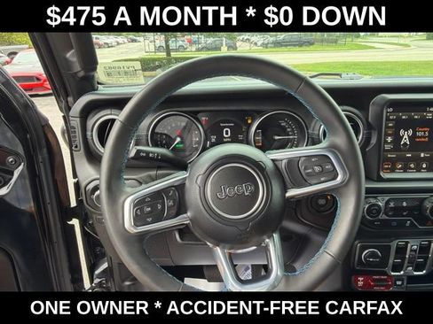 Used 2023 Jeep Wrangler Unlimited Rubicon 4xe w/ Steel Bumper Group AWD/4WD image 21
