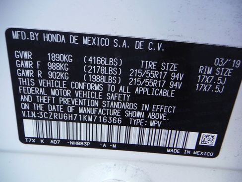 Used 2019 Honda HR-V EX-L image 39