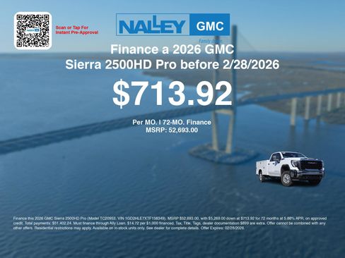 New 2026 GMC Sierra 2500 Pro w/ Convenience Package image 7