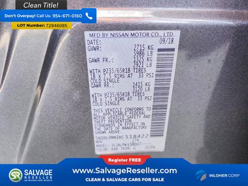 Used 2019 INFINITI QX60 Pure image 16