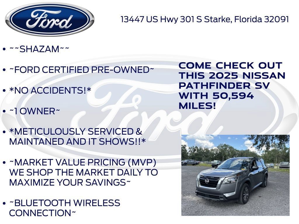 Used 2025 Nissan Pathfinder SV FWD image 6