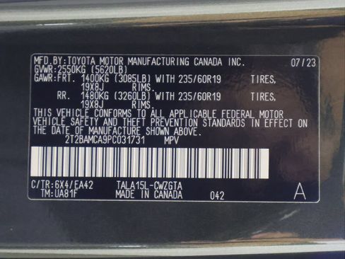 Used 2023 Lexus RX 350 Premium w/ Accessory Package AWD/4WD image 55