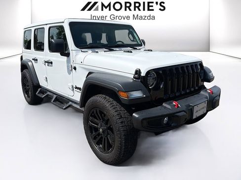 Used 2021 Jeep Wrangler Unlimited Sport AWD/4WD image 3