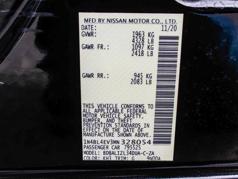 Used 2021 Nissan Altima 2.5 SL FWD image 14