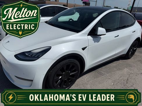 Used 2021 Tesla Model Y Long Range AWD/4WD image 1