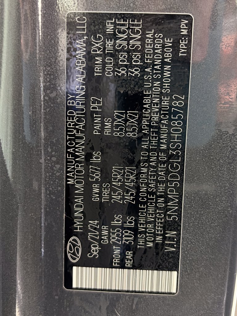 Used 2025 Hyundai Santa Fe Calligraphy AWD/4WD image 9