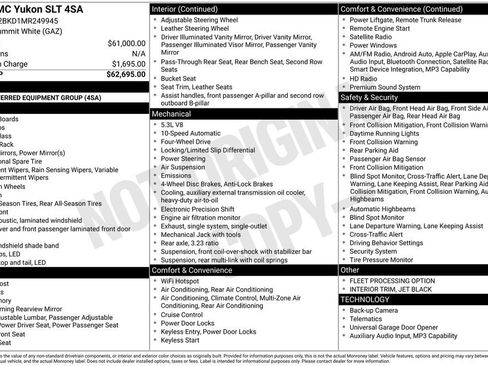 Used 2021 GMC Yukon SLT image 6