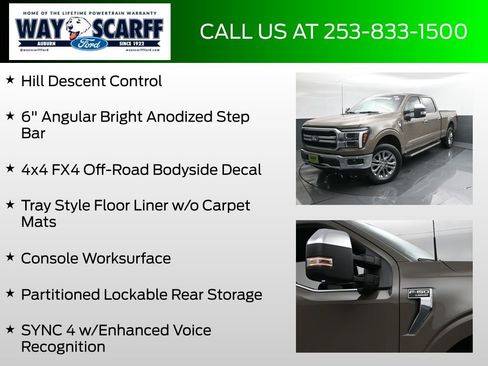 New 2025 Ford F150 Lariat w/ Equipment Group 501A Mid image 24