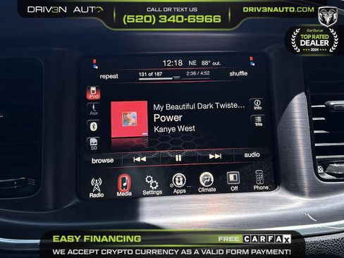 Used 2017 Dodge Charger SE w/ Blacktop Package RWD image 12