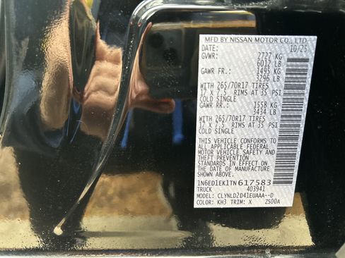 New 2026 Nissan Frontier PRO-4X w/ Tow Package image 29