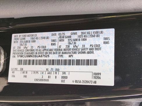 Used 2025 Ford Escape ST-Line AWD/4WD image 23